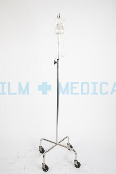IV Drip Stand and Bag Stainless Steel
